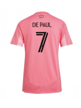 Inter Miami Rodrigo De Paul #7 Replika Hemmakläder Dam 2025-26 Kortärmad
